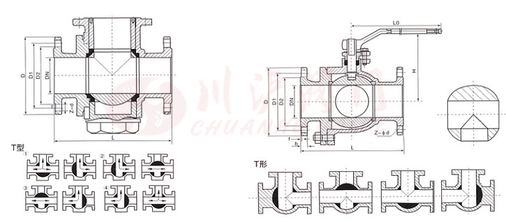 ��ͨ��T��(Q45F)�ṹͼ